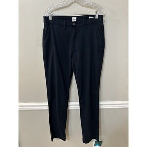 Men's Gap Essential Slim Khaki Navy‎ Blue 30x32